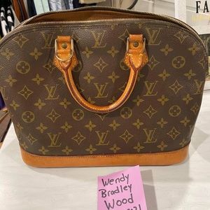 Authentic Louis Vuitton Alma
